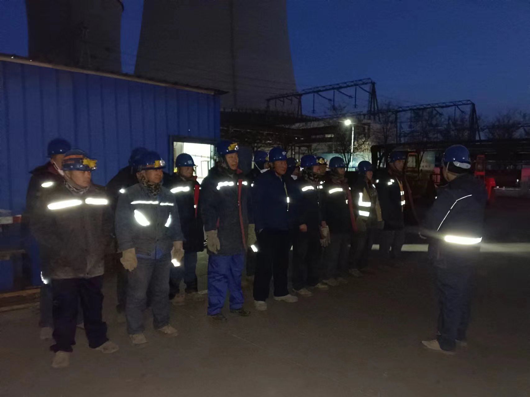甘肃嘉峪关项目周一安全例会